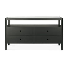 Load image into Gallery viewer, Spindle Dresser - Black Oak - Hausful