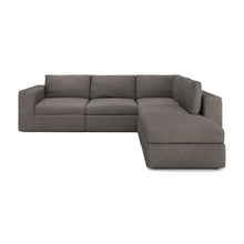 Load image into Gallery viewer, Mellow Modular Sectional with Extended Chaise - Hausful