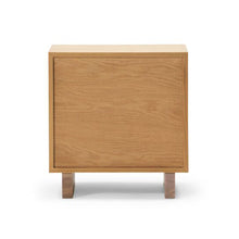 Load image into Gallery viewer, Cane Double Drawer Nightstand - Hausful
