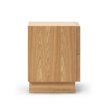 Load image into Gallery viewer, Cane Double Drawer Nightstand - Hausful