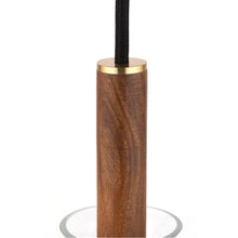 Load image into Gallery viewer, Dani Glass & Walnut Pendant - Close Out - Hausful