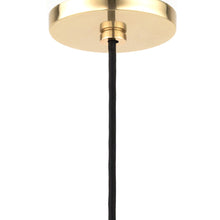 Load image into Gallery viewer, Dani Glass & Walnut Pendant - Close Out - Hausful