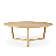 Load image into Gallery viewer, Oak Tripod Coffee Table - Hausful