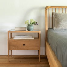 Load image into Gallery viewer, Spindle Bedside Table - Hausful