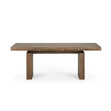 Load image into Gallery viewer, Teak Double Extendable Dining Table- 79" to 118" - Hausful