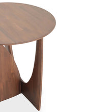 Load image into Gallery viewer, Oak Geometric Side Table - Hausful - Modern Furniture, Lighting, Rugs and Accessories (4470245064739)