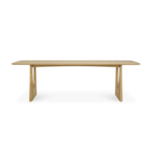 Load image into Gallery viewer, Oak Geometric dining table - Hausful - Modern Furniture, Lighting, Rugs and Accessories