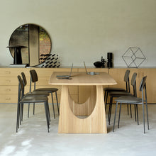 Load image into Gallery viewer, Oak Geometric dining table - Hausful - Modern Furniture, Lighting, Rugs and Accessories