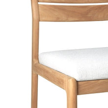 Load image into Gallery viewer, Jack Teak Outdoor Dining Chair No Armrest - Hausful