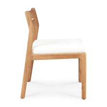 Load image into Gallery viewer, Jack Teak Outdoor Dining Chair No Armrest - Hausful