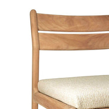 Load image into Gallery viewer, Jack Teak Outdoor Dining Chair No Armrest - Hausful