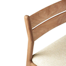 Load image into Gallery viewer, Jack Teak Outdoor Dining Chair No Armrest - Hausful