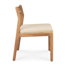 Load image into Gallery viewer, Jack Teak Outdoor Dining Chair No Armrest - Hausful