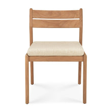 Load image into Gallery viewer, Jack Teak Outdoor Dining Chair No Armrest - Hausful