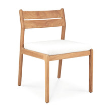 Load image into Gallery viewer, Jack Teak Outdoor Dining Chair No Armrest - Hausful