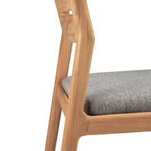 Load image into Gallery viewer, Jack Teak Outdoor Dining Chair No Armrest - Hausful