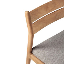 Load image into Gallery viewer, Jack Teak Outdoor Dining Chair No Armrest - Hausful