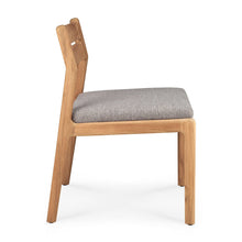 Load image into Gallery viewer, Jack Teak Outdoor Dining Chair No Armrest - Hausful