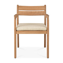 Load image into Gallery viewer, Jack Teak Outdoor Dining Chair - Hausful