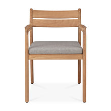 Load image into Gallery viewer, Jack Teak Outdoor Dining Chair - Hausful