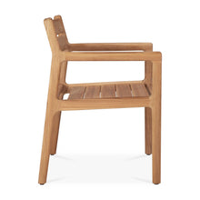 Load image into Gallery viewer, Jack Teak Outdoor Dining Chair - Hausful