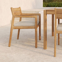 Load image into Gallery viewer, Jack Teak Outdoor Dining Chair - Hausful