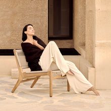 Load image into Gallery viewer, Teak Jack Woven Outdoor Chair - Hausful