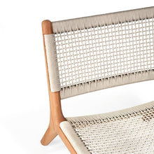 Load image into Gallery viewer, Teak Jack Woven Outdoor Chair - Hausful