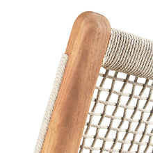 Load image into Gallery viewer, Teak Jack Woven Outdoor Chair - Hausful