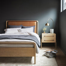Load image into Gallery viewer, Dillion Bed - Leather - Hausful