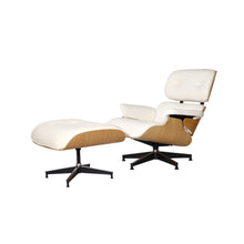 Load image into Gallery viewer, Miller Lounge Chair and Ottoman - Oak - Hausful