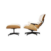 Load image into Gallery viewer, Miller Lounge Chair and Ottoman - Oak - Hausful
