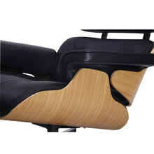 Load image into Gallery viewer, Miller Lounge Chair and Ottoman - Oak - Hausful