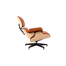 Load image into Gallery viewer, Miller Lounge Chair and Ottoman - Oak - Hausful