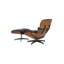 Load image into Gallery viewer, Miller Lounge Chair and Ottoman - Walnut - Hausful