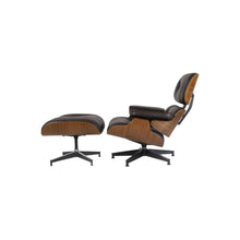 Load image into Gallery viewer, Miller Lounge Chair and Ottoman - Walnut - Hausful