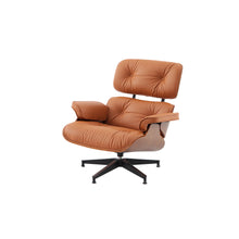 Load image into Gallery viewer, Miller Lounge Chair and Ottoman - Walnut - Hausful