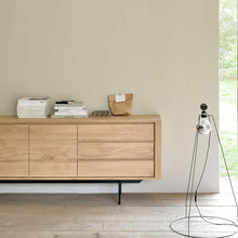 Load image into Gallery viewer, Oak Shadow Sideboard with Legs - 88&quot;