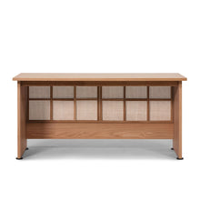Load image into Gallery viewer, Plank Cane Desk - Hausful