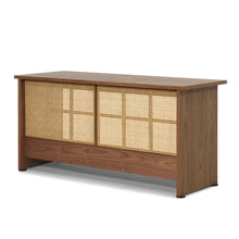 Load image into Gallery viewer, Plank Cane Desk - Hausful