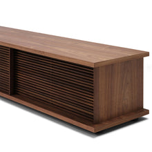 Load image into Gallery viewer, Plank Low Media Unit - 83" - Hausful