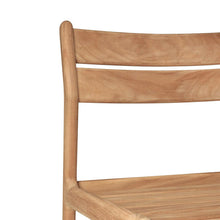 Load image into Gallery viewer, Jack Teak Outdoor Dining Chair No Armrest - Hausful