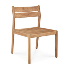 Load image into Gallery viewer, Jack Teak Outdoor Dining Chair No Armrest - Hausful