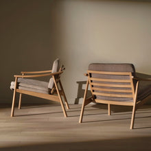 Load image into Gallery viewer, Louis Lounge Chair - Fog - Hausful