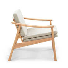 Load image into Gallery viewer, Louis Lounge Chair - Fog - Hausful