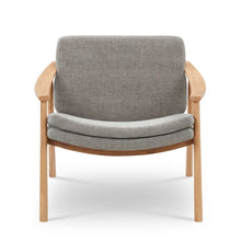 Load image into Gallery viewer, Louis Lounge Chair - Fog - Hausful