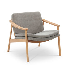 Load image into Gallery viewer, Louis Lounge Chair - Fog - Hausful