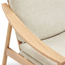 Load image into Gallery viewer, Louis Lounge Chair - Fog - Hausful