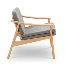 Load image into Gallery viewer, Louis Lounge Chair - Fog - Hausful