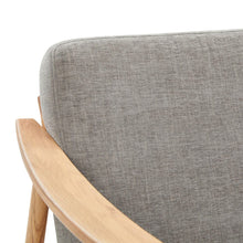Load image into Gallery viewer, Louis Lounge Chair - Fog - Hausful